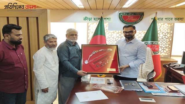 ক্রীড়া প্রতিমন্ত্রী আমিনুল হককে ওয়ার্ল্ড আরচ্যারী এশিয়ার অভিনন্দন