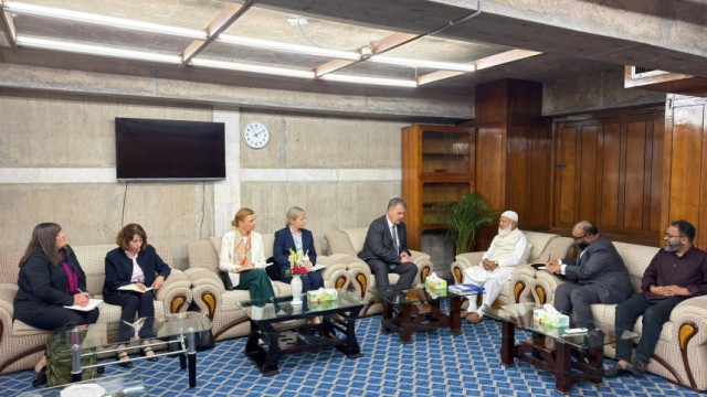 ইইউ ইলেকশন অবজারভেশন মিশনের সঙ্গে বিরোধীদলীয় নেতার বৈঠক