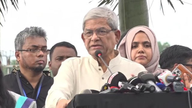 শেখ হাসিনার বিচার এ দেশের মাটিতেই হতে হবে: মির্জা ফখরুল