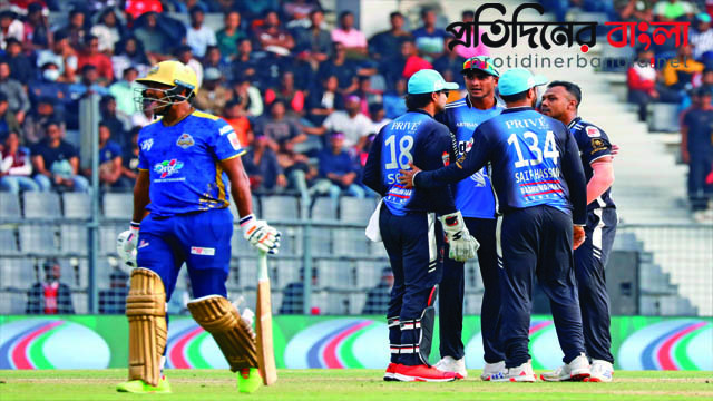 ঢাকা ক্যাপিটালসের ধস, রংপুরের টানা পঞ্চম জয়!