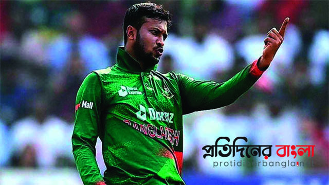 ওয়ানডে দল থেকেও বাদ পড়লেন সাকিব