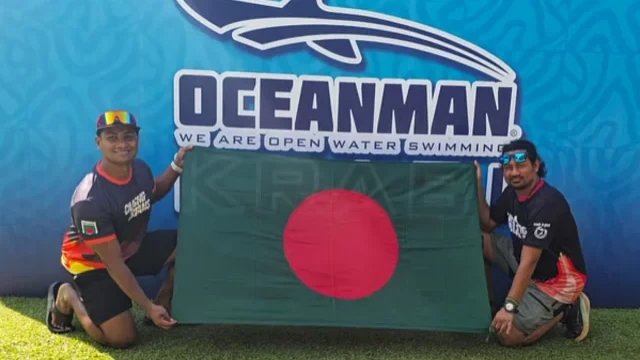 আন্দামান সাগরে চ্যালেঞ্জ জয়, ১০ কিমি সাঁতারে সাফল্য দুই বাংলাদেশির