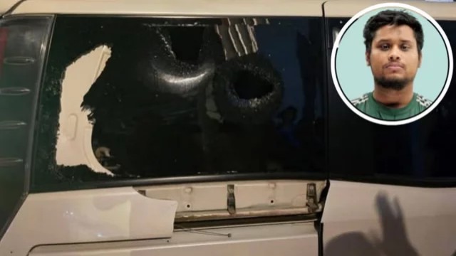 হাসনাত আব্দুল্লাহর গাড়িতে হামলা, আটক ২