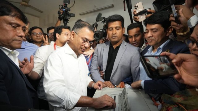 নির্বিঘ্ন ভোটেই ষড়যন্ত্র প্রতিহত করা যাবে: তারেক রহমান