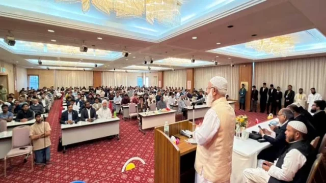 গণভোটের রায় বাস্তবায়নে রাজপথ ও সংসদে লড়াইয়ের ঘোষণা জামায়াত আমিরের