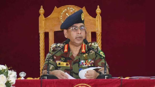শপথের পর ব্যারাকে ফিরবে সেনাবাহিনী- সেনাপ্রধান