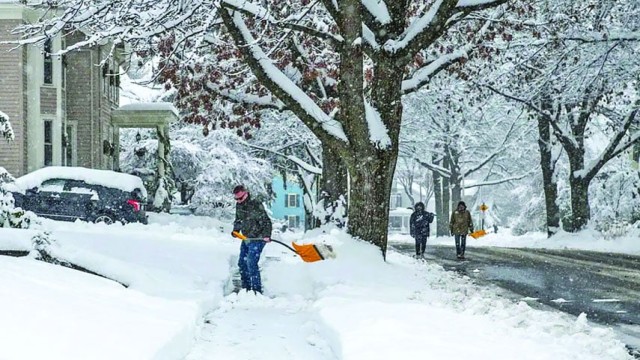 জলবায়ু পরিবর্তনের প্রভাবে কানেকটিকাটে এক দশকের তীব্রতম শীত ও তুষারপাত