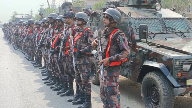 উপজেলা নির্বাচনে নিরাপত্তায় ৪১৮ প্লাটুন বিজিবি মোতায়েন