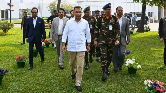 তারেক রহমানের প্রথমবার তেজগাঁও কার্যালয়ে দাপ্তরিক কার্যক্রম শুরু