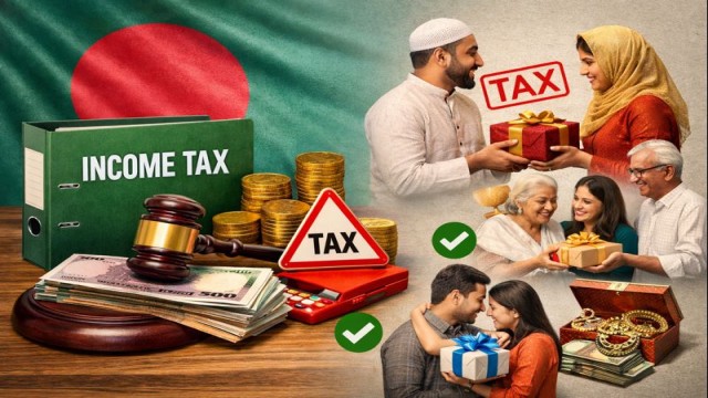 শ্বশুরবাড়ি থেকে পাওয়া উপহারে দিতে হবে কর