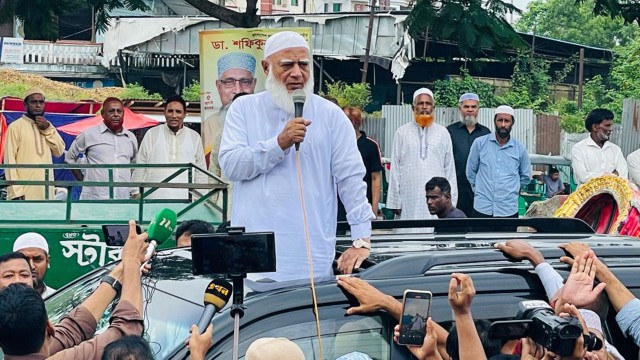এবার আর প্রহসনের নির্বাচন মেনে নেওয়া হবে না : জামায়াত আমির