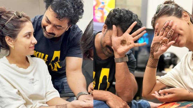 দেব-রুক্মিণীর হাতে মেহেদি: টলিপাড়ায় কি তবে বিয়ের সানাই?