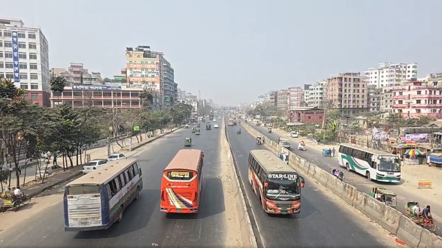 আজ সড়কে যেসব যানবাহন চলাচল করবে