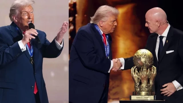 ফিফা শান্তি পুরস্কার’ পেলেন ডোনাল্ড ট্রাম্প