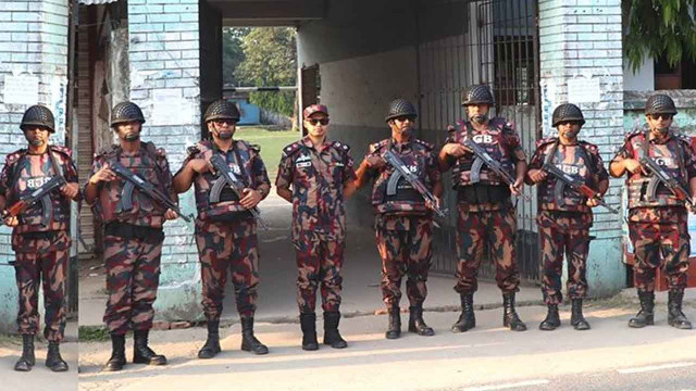 বগুড়া-৬ উপনির্বাচন: নিরাপত্তায় মাঠে নামলো ৮ প্লাটুন বিজিবি