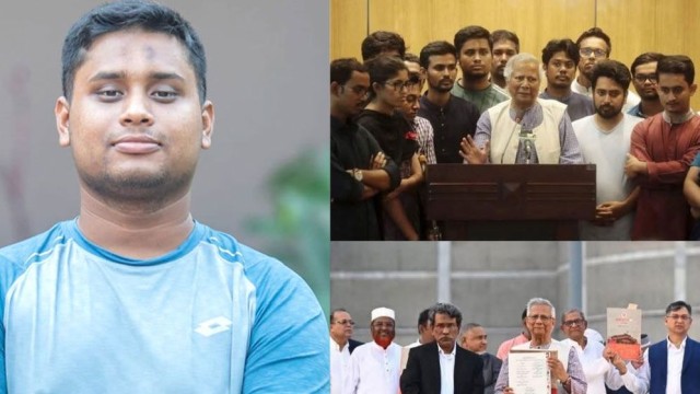 রক্ত দিতে হলে আমরা আগে থাকি, ক্ষমতার প্রশ্নে খুঁজে পাওয়া যায় না: হাসনাত