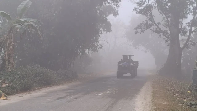 পঞ্চগড়ের তেঁতুলিয়ায় মৃদু শৈত্যপ্রবাহ অব্যাহত, তাপমাত্রা ৯ ডিগ্রির ঘরে