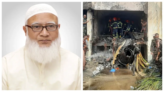 আহত শিক্ষার্থীদের দেখতে হাসপাতালে গেলেন জামায়াত আমির
