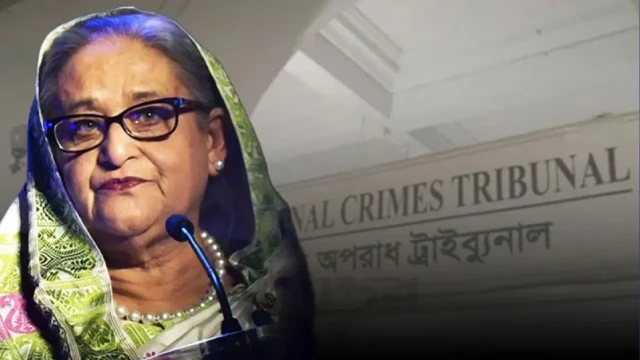 শেখ হাসিনার মানবতাবিরোধী অপরাধের বিচারের সূচনা বক্তব্য রোববার