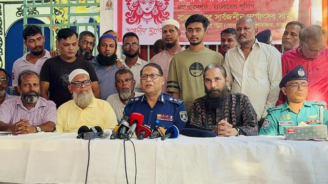 দুর্গাপূজায় নিরাপত্তার জন্য সর্বোচ্চ সতর্ক অবস্থানে পুলিশ: আইজিপি