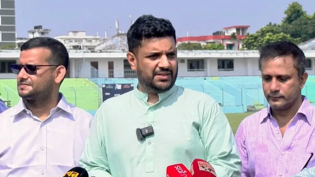 বিপিএল আয়োজনে নতুন রূপে সাজানো হচ্ছে রাজশাহী স্টেডিয়াম