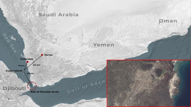 ইয়েমেনের জুকার দ্বীপে রহস্যময় বিমানঘাঁটি