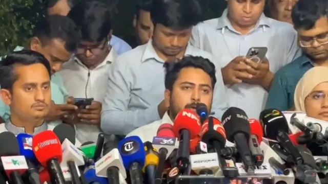 জুলাই সনদে স্বাক্ষর নিয়ে এনসিপির অবস্থান জানালেন নাহিদ ইসলাম