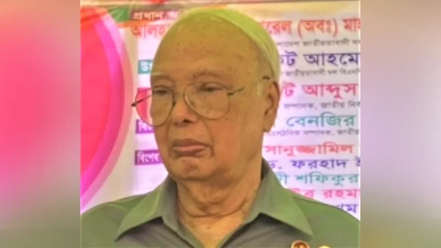 সাবেক স্বরাষ্ট্রমন্ত্রী মাহমুদুল হাসানের ইন্তেকাল