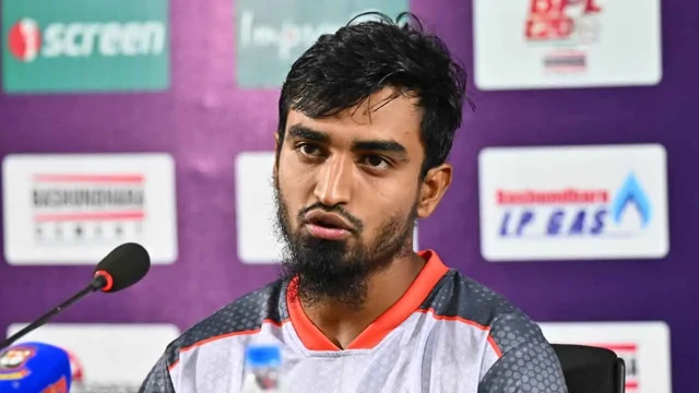 আইপিএল নিলামে নাম দেওয়া নিয়ে নতুন করে ভাবছেন তানজিম হাসান সাকিব
