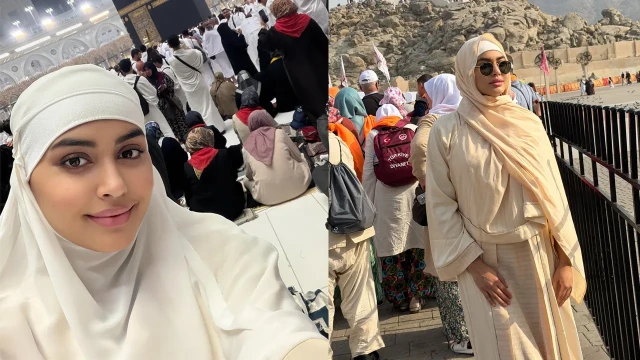 ওমরাহ পালনে মক্কায় মারিয়া মিম