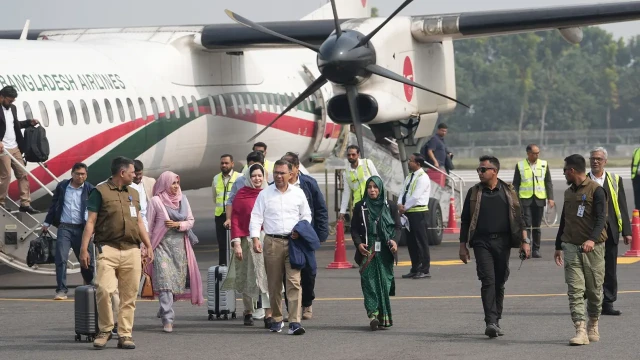 নির্বাচনী কর্মসূচিতে অংশ নিতে রাজশাহীতে তারেক রহমান