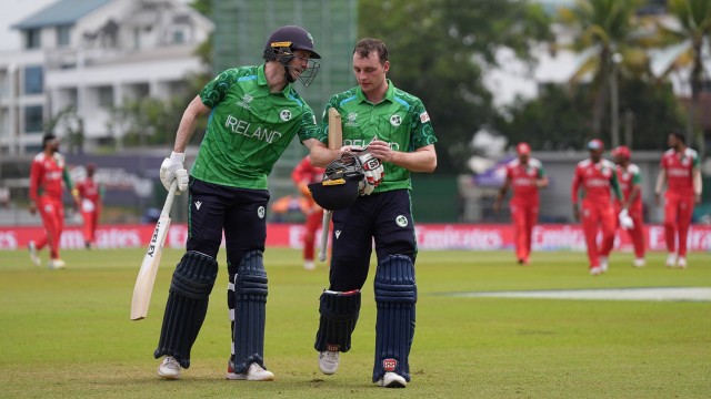 টি-টোয়েন্টি বিশ্বকাপে আইরিশ ঝড়, ওমানকে উড়িয়ে প্রথম জয়
