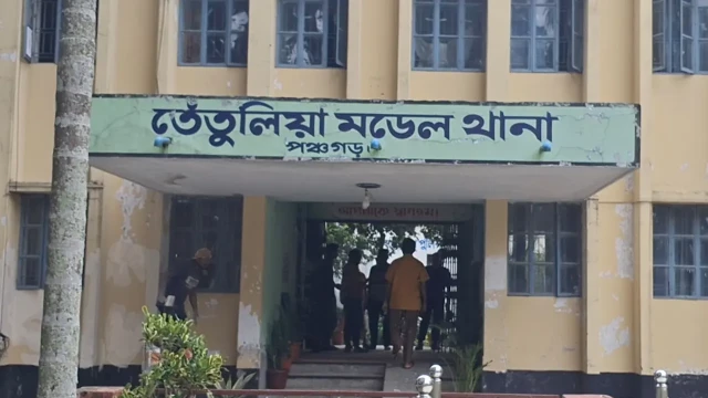 তেঁতুলিয়ায় আসামি ধরতে গিয়ে পুলিশের ওপর হামলা, আহত এক সদস্য