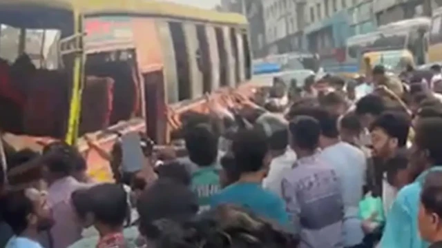 বনানীতে বাসের ধাক্কায় প্রাণ গেল ২ জনের, আহত আরও ৩