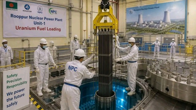 সাশ্রয়ী জ্বালানিতে বিপুল বিদ্যুৎ: রূপপুরে শুরু হলো পারমাণবিক যুগের চূড়ান্ত ক্ষণগণনা