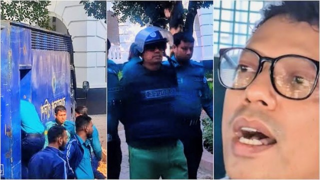 জাতীয় সংগীত গাইতে গাইতে প্রিজনভ্যানে ট্রাইব্যুনাল ছাড়লেন পলক