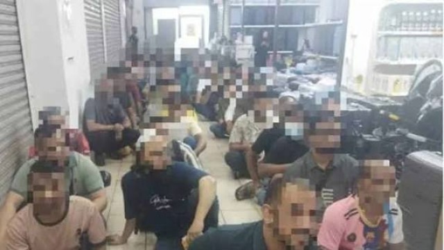 মালয়েশিয়ায় বাংলাদেশিসহ ১২৪ অভিবাসী আটক