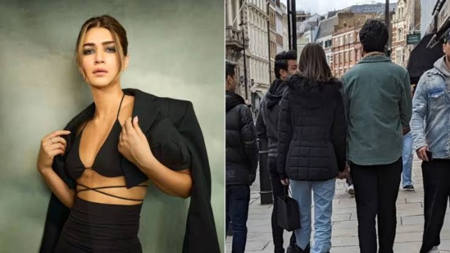 লন্ডনের রাস্তায় হাতে হাত: প্রেমের গুঞ্জন আরও উসকে দিলেন কৃতি ও কবির