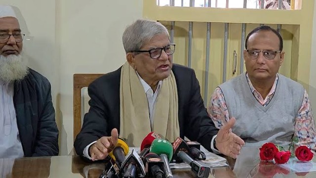 জামায়াতের উত্থানের জন্য আওয়ামী লীগই দায়ী: মির্জা ফখরুল