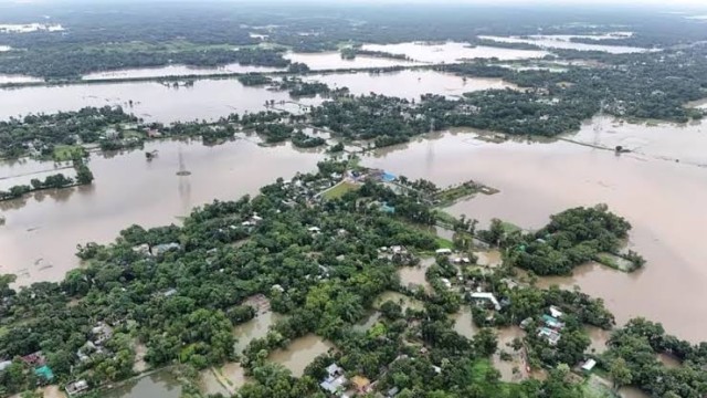 সিলেটে বন্যা মোকাবিলায় ২০ হাজার পরিবারকে ডব্লিউএফপির আগাম অর্থ সহায়তা