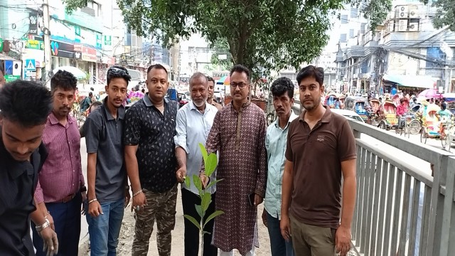 বিএনপির ৪৭তম প্রতিষ্ঠাবার্ষিকী উপলক্ষে উত্তরায় বৃক্ষরোপণ কর্মসূচি