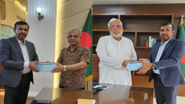 স্বরাষ্ট্র ও জ্বালানি উপদেষ্টার সঙ্গে রাবিপ্রবি উপাচার্যের সাক্ষাৎ