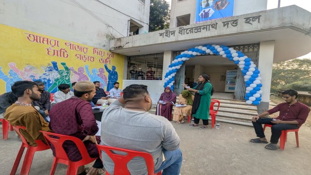 শহীদ ধীরেন্দ্রনাথ দত্ত হল আন্তঃহল বিতর্ক প্রতিযোগিতায় ফাইনালে চ্যাম্পিয়ন বিজয়–২৪ হল