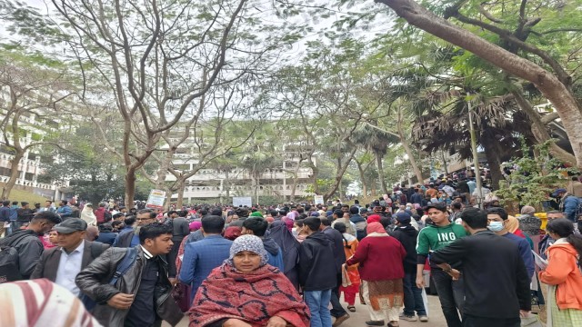 কুবিতে জবির ‘এ’ ইউনিটের ভর্তি পরীক্ষা অনুষ্ঠিত