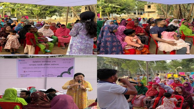 যাচাই ছাড়া শেয়ার নয়: গ্রামভিত্তিক সচেতনতায় কুবি শিক্ষার্থীরা