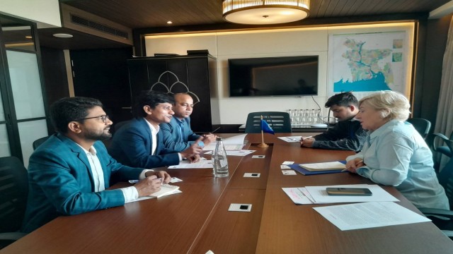 ইউরোপীয় ইউনিয়ন অবজারভেশন মিশনের সঙ্গে ডিআরইউ’র বৈঠক