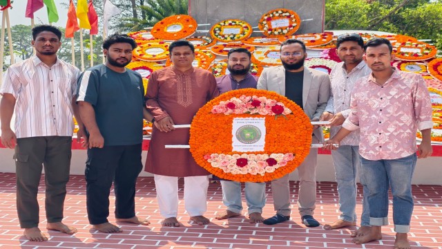 মহান স্বাধীনতা দিবস উপলক্ষে শেরপুরে বাংলাদেশ জাতীয়তাবাদী সাইবার ফোর্স জেলা শাখা যথাযোগ্য মর্যাদা ও শ...