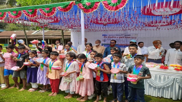 কুড়িগ্রামে কিন্ডারগার্টেন সোসাইটির বার্ষিক ক্রীড়া প্রতিযোগিতা