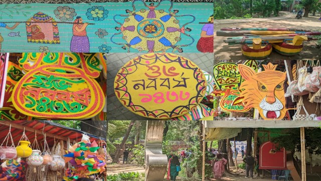 বৈশাখের রঙে ফিরছে শেকড়: প্রস্তুতিতে উৎসবমুখর নগরজীবন