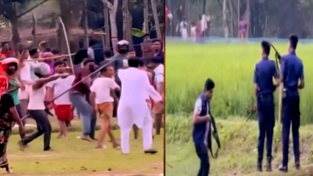 কিশোরগঞ্জে ফুটবল ম্যাচ ঘিরে দুদিনের সংঘর্ষ, ওসিসহ আহত ৪০